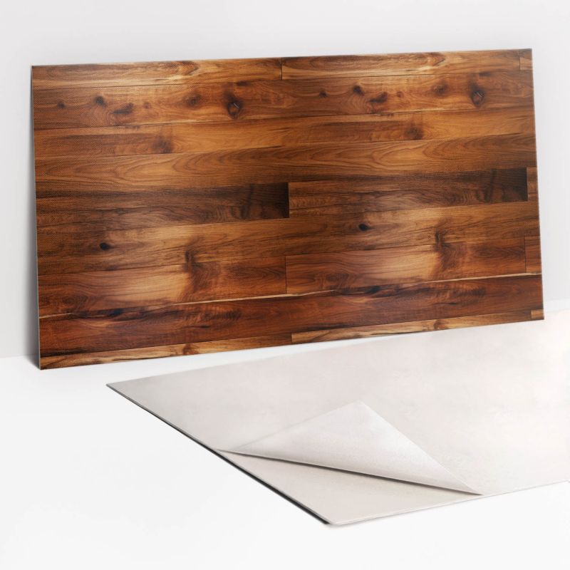 Selvklæbende panel Tulup Mørke brædder 100 x 50 cm 1 stk.