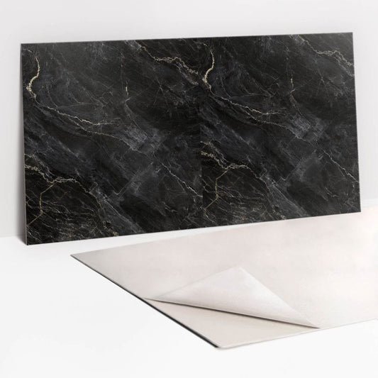 Selvklæbende panel Tulup mørk marmor 100 x 50 cm 1 stk.