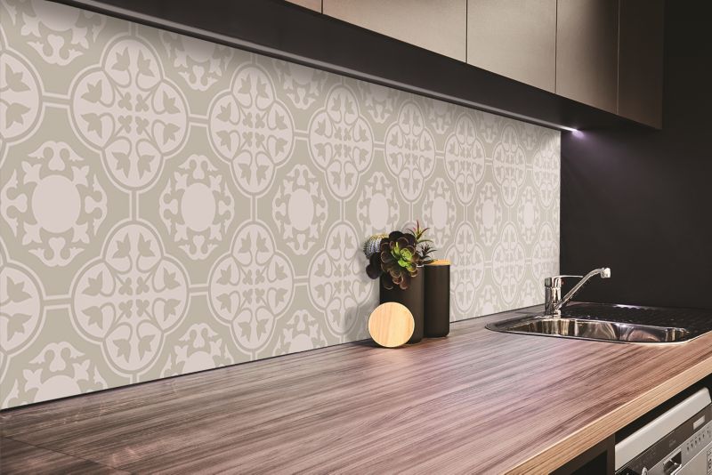 Selvklæbende panel Tulup dekorative blomster 100 x 50 cm 1 stk.