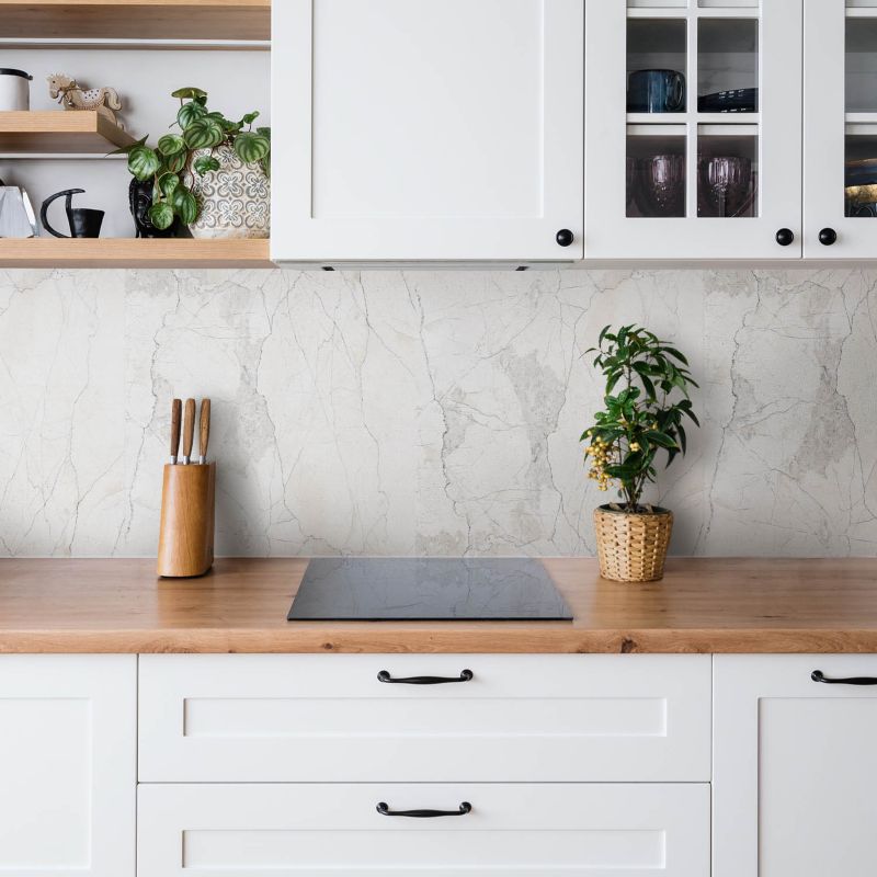 Selvklæbende panel Tulup delikat marmor 100 x 50 cm 1 stk.