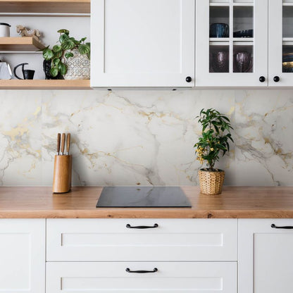 Selvklæbende panel Tulup elegant marmor og guld 100 x 50 cm 1 stk.