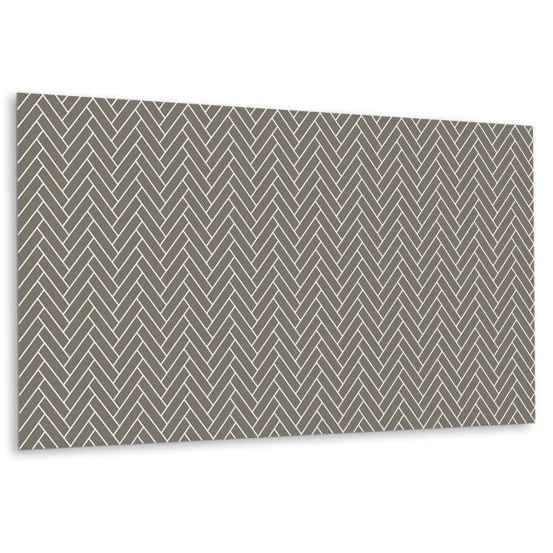 Selvklæbende Tulup Fiskebenspanel 100 x 50 cm, 1 stk.