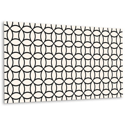 Selvklæbende panel Tulup geometriske cirkler 100 x 50 cm 1 stk.