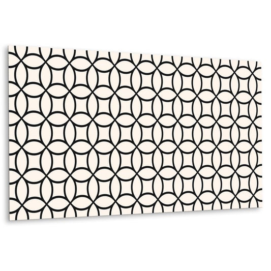 Selvklæbende panel Tulup geometriske cirkler 100 x 50 cm 1 stk.