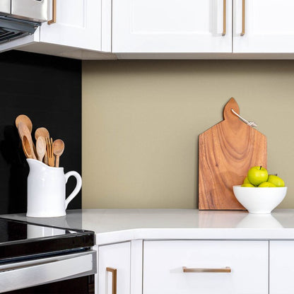 Selvklæbende vinylpanel Tulup i beige 100 x 50 cm, 1 stk.