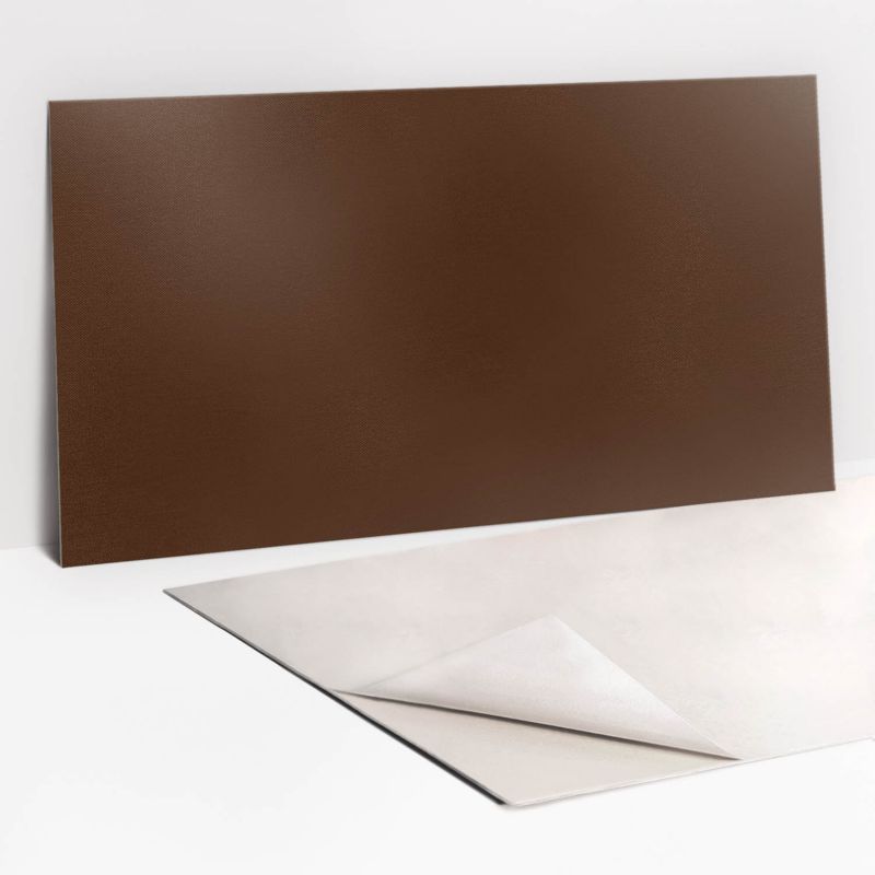 Selvklæbende panel Tulup brun 100 x 50 cm 1 stk.