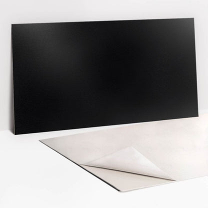 Selvklæbende vinylpanel Tulup sort 100 x 50 cm 1 stk.