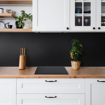 Selvklæbende vinylpanel Tulup sort 100 x 50 cm 1 stk.