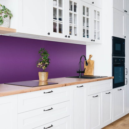 Selvklæbende vinylpanel Tulup i lilla 100 x 50 cm, 1 stk.