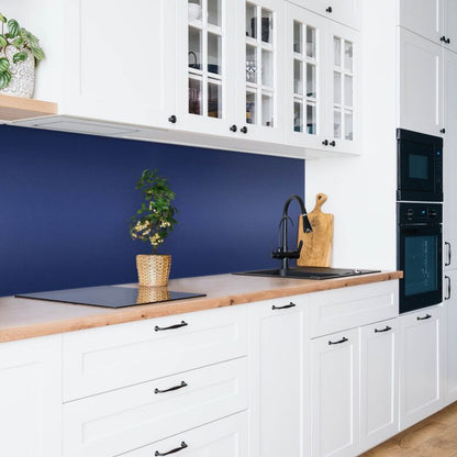 Selvklæbende vinylpanel Tulup i mørkeblå 100 x 50 cm, 1 stk.