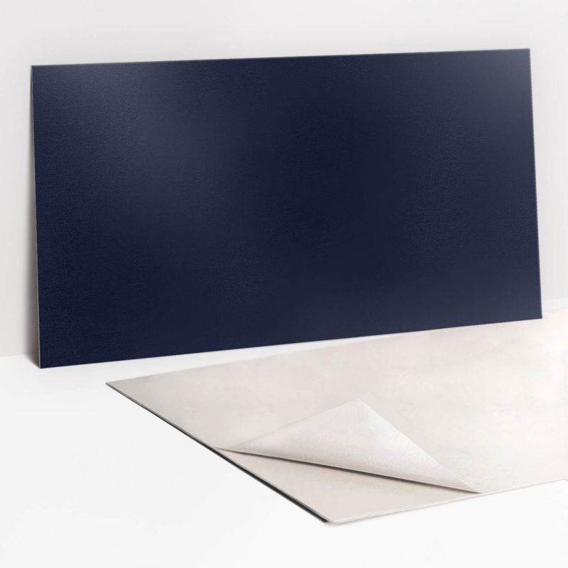 Selvklæbende vinylpanel Tulup i mørkeblå 100 x 50 cm, 1 stk.