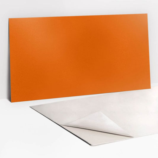 Selvklæbende vinylpanel Tulup i orange 100 x 50 cm, 1 stk.