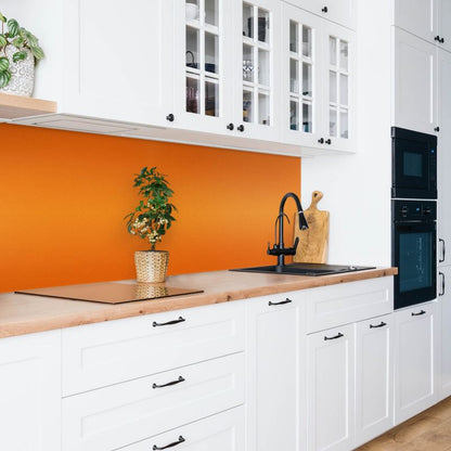 Selvklæbende vinylpanel Tulup i orange 100 x 50 cm, 1 stk.