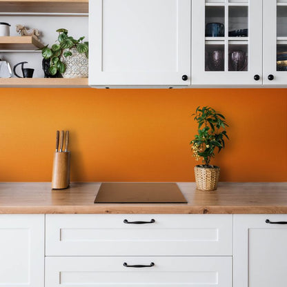 Selvklæbende vinylpanel Tulup i orange 100 x 50 cm, 1 stk.