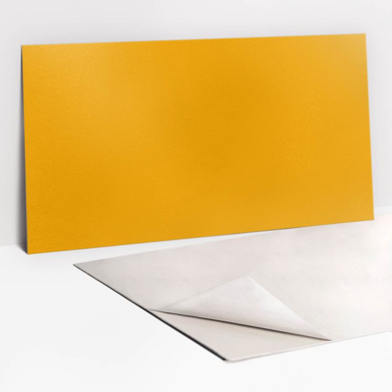 Selvklæbende vinylpanel Tulup i orange 100 x 50 cm, 1 stk.