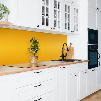 Selvklæbende vinylpanel Tulup i orange 100 x 50 cm, 1 stk.