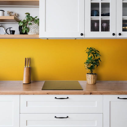 Selvklæbende vinylpanel Tulup i orange 100 x 50 cm, 1 stk.
