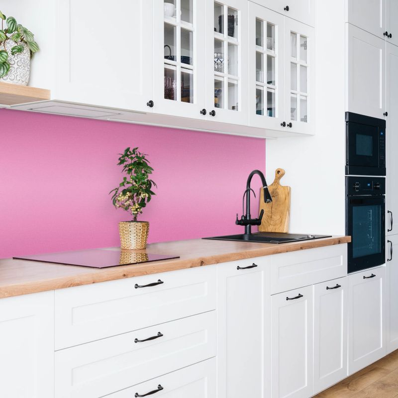 Selvklæbende vinylpanel Tulup i pink 100 x 50 cm, 1 stk.