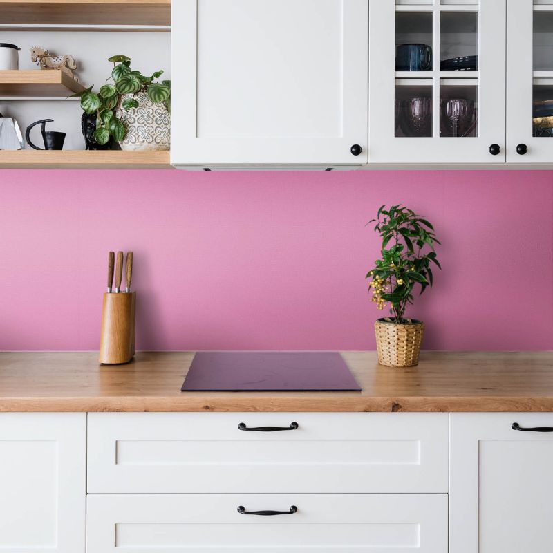 Selvklæbende vinylpanel Tulup i pink 100 x 50 cm, 1 stk.