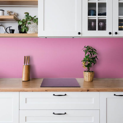 Selvklæbende vinylpanel Tulup i pink 100 x 50 cm, 1 stk.