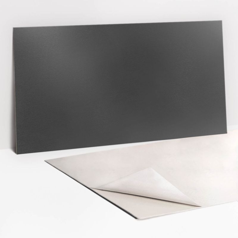 Selvklæbende vinylpanel Tulup grå farve 100 x 50 cm 1 stk.