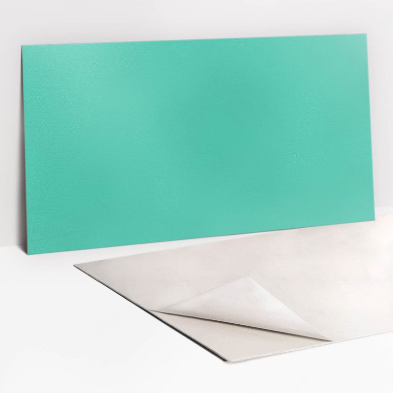 Selvklæbende panel Tulup turkisfarvet 100 x 50 cm 1 stk.