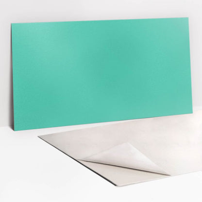 Selvklæbende panel Tulup turkisfarvet 100 x 50 cm 1 stk.
