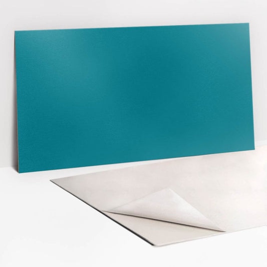 Selvklæbende panel Tulup turkisfarvet 100 x 50 cm 1 stk.