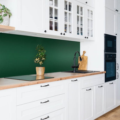 Selvklæbende vinylpanel Tulup i grøn farve 100 x 50 cm, 1 stk.