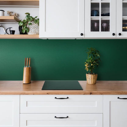 Selvklæbende vinylpanel Tulup i grøn farve 100 x 50 cm, 1 stk.