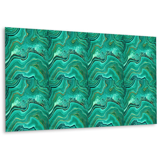 Selvklæbende panel Tulup malakitstruktur 100 x 50 cm 1 stk.