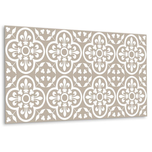 Selvklæbende Tulup panel med kortmotiver 100 x 50 cm, 1 stk.