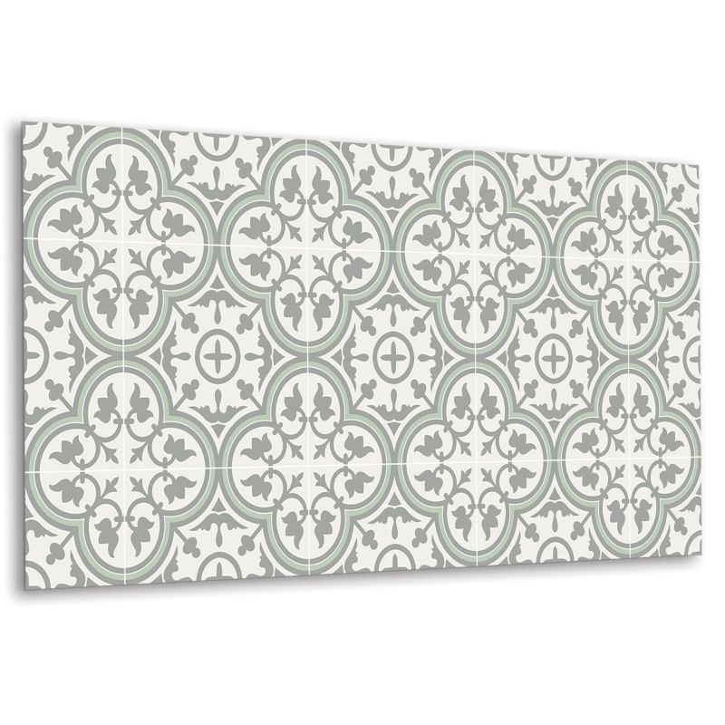 Selvklæbende panel Tulup blomsterdesign 100 x 50 cm 1 stk.