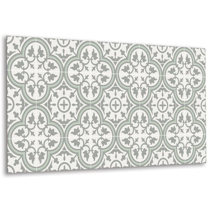 Selvklæbende panel Tulup blomsterdesign 100 x 50 cm 1 stk.