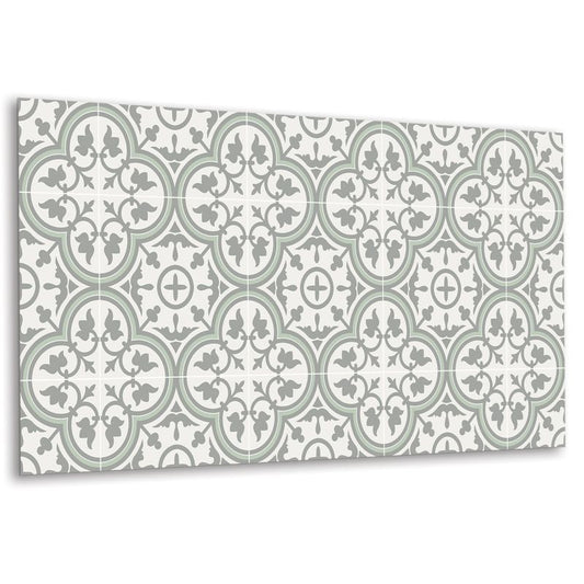 Selvklæbende panel Tulup blomsterdesign 100 x 50 cm 1 stk.