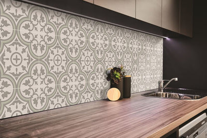 Selvklæbende panel Tulup blomsterdesign 100 x 50 cm 1 stk.