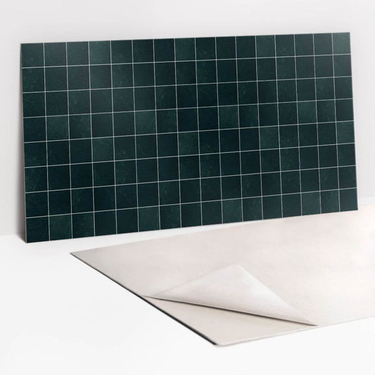 Selvklæbende panel Tulup mosaik flaskegrøn 100 x 50 cm 1 stk.