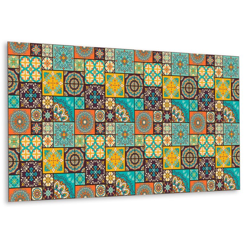 Selvklæbende Tulup Patchwork-panel 100 x 50 cm, 1 stk.