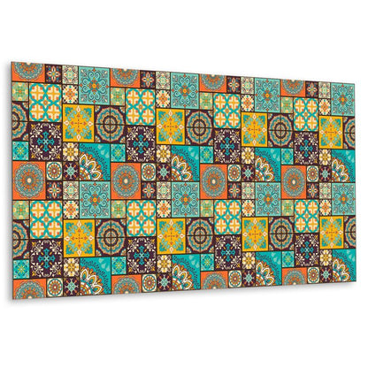 Selvklæbende Tulup Patchwork-panel 100 x 50 cm, 1 stk.