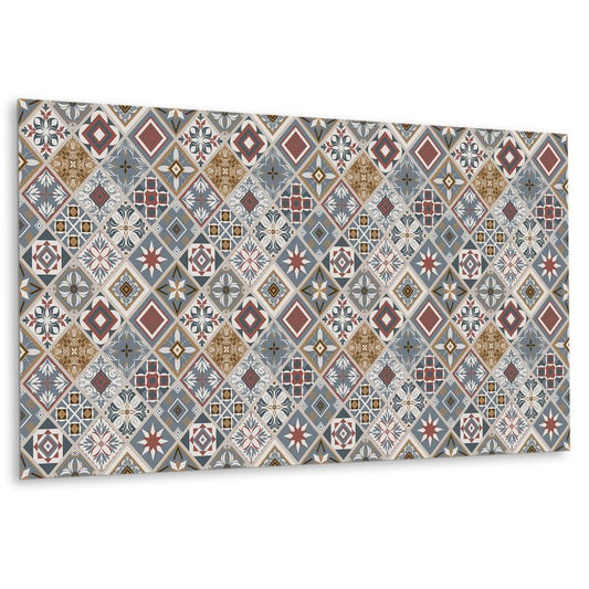 Selvklæbende panel Tulup Patchwork tyrkisk 100x50 cm 1 stk.