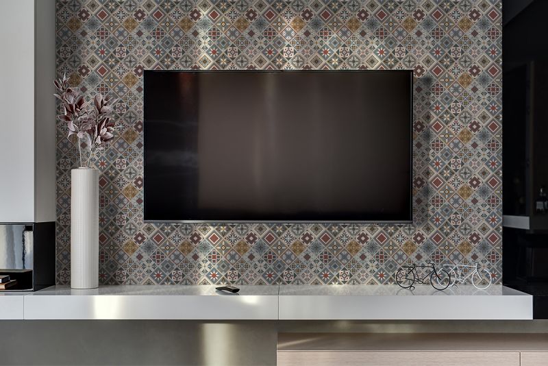 Selvklæbende panel Tulup Patchwork tyrkisk 100x50 cm 1 stk.