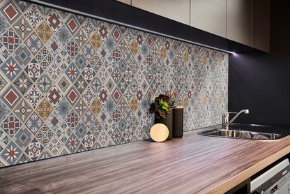 Selvklæbende panel Tulup Patchwork tyrkisk 100x50 cm 1 stk.