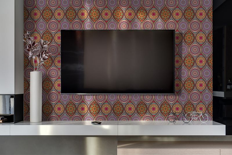 Selvklæbende panel Tulup Smuk mandala 100 x 50 cm 1 stk.