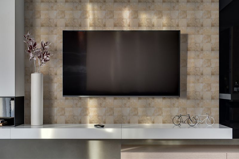 Selvklæbende panel Tulup stenstruktur 100 x 50 cm 1 stk.