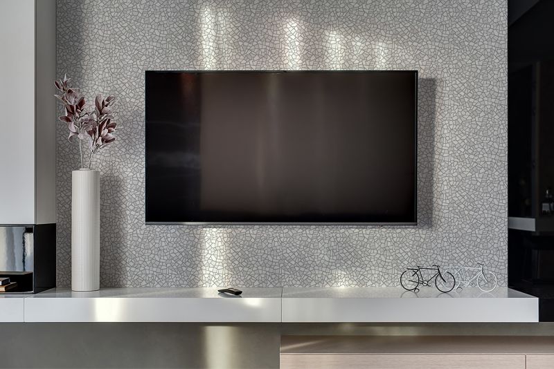 Selvklæbende panel Tulup grå mosaik 100 x 50 cm 1 stk.