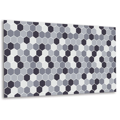 Selvklæbende Tulup sekskantede paneler 100 x 50 cm, 1 stk.