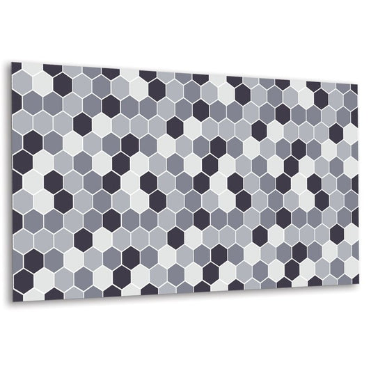 Selvklæbende Tulup sekskantede paneler 100 x 50 cm, 1 stk.