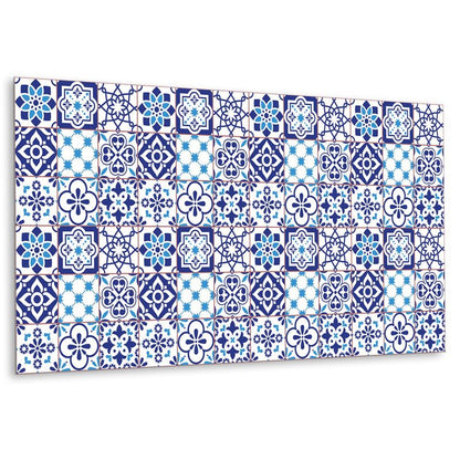 Selvklæbende panel Tulup Azulejo-mønster 100 x 50 cm 1 stk.