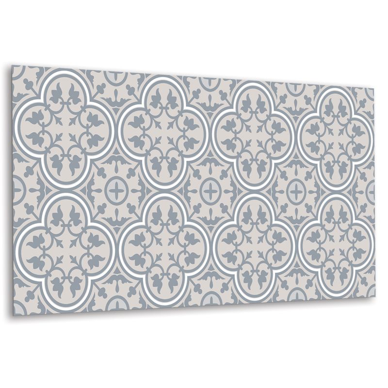 Selvklæbende vinylpanel Tulup med blomsterdesign 100 x 50 cm, 1 stk.