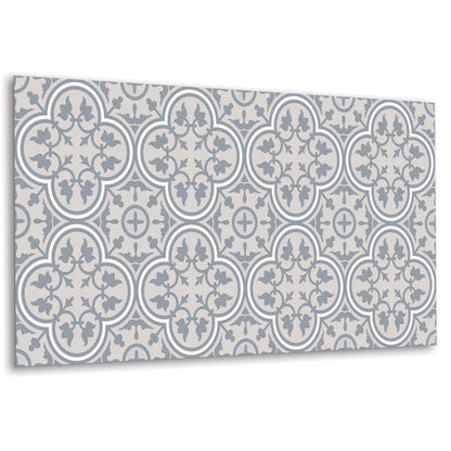 Selvklæbende vinylpanel Tulup med blomsterdesign 100 x 50 cm, 1 stk.